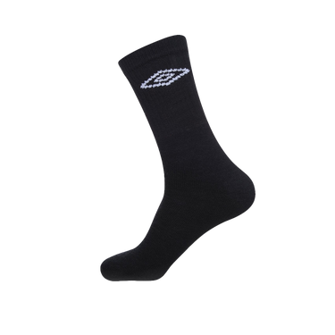 Lot de 6 Paires de Chaussettes homme Tennis Sportif Noir/Blanc Uni - Umbro