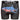 Boxer long Homme BRODY Noir et Bleu