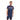 Pyjama Bleu homme coupe Regular Col rond Uni - Serge Blanco