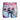 Boxer homme Polyester Rose/Noir/Bleu/Blanc/Gris Imprimé - Pull In