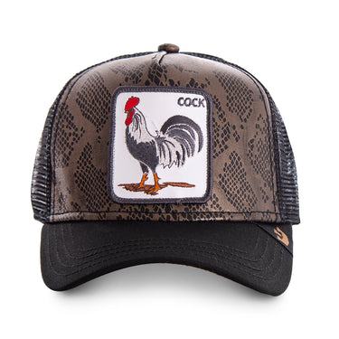 Casquette Homme COCKCUIR Noir et Marron
