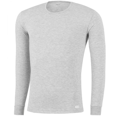 T-shirt manches longues Homme THERMO Gris et Uni