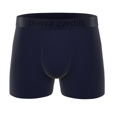 Lot de 3 Boxers homme Coton Noir/Bleu/Vert Uni - Pierrecardin
