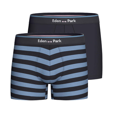 Lot de 2 Boxers homme Coton Bleu - Eden Park