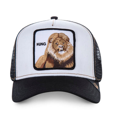 Casquette Homme KING Noir et Blanc