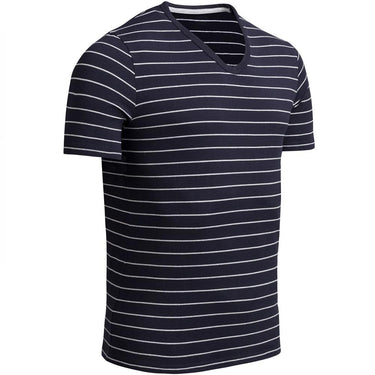 T-shirt manches courtes col en V Homme ORGANIC Bleu et Marine