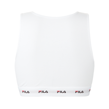 Brassière Coton femme Confort, Respirant, Stretch Blanc - Fila