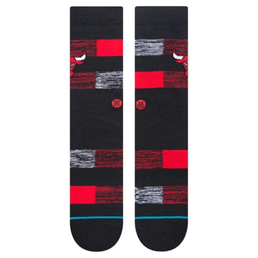 Chaussettes Homme BULLS CRYPTIC Noir et Rouge