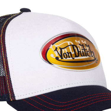Casquette Homme ADEC Blanc et Bleu