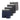Lot de 4 Boxers homme Coton Gris/Noir/Bleu Marine Uni - Serge Blanco