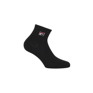Lot de 6 Paires de Chaussettes homme Courtes Blanc/Noir/Gris clair Uni - Fila