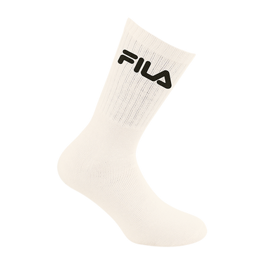 Lot de 6 Paires de Chaussettes homme Tennis Sportif Ecru/Beige/Marron Uni - Fila