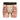 Boxer homme Polyester Rose/Orange/Noir/Blanc/Beige Imprimé - Pull In