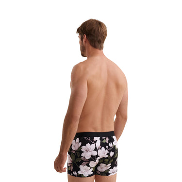 Boxer homme Coton Noir/Vert/Blanc Imprimé - Aubade Men