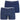 LOT DE 2 Boxer Sous-vêtements Homme TAILOR Bleu et Marine
