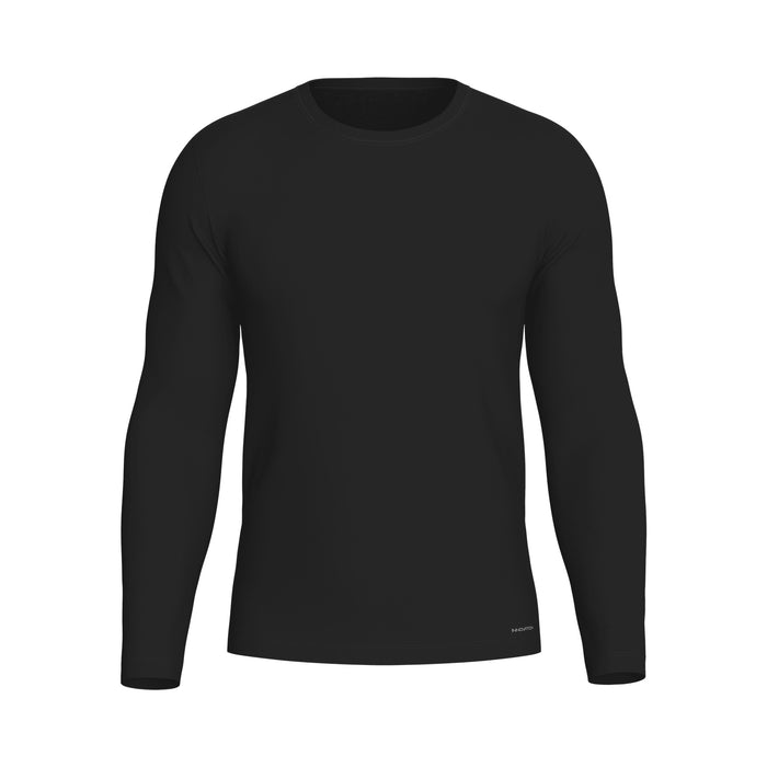 Tee Shirt Noir homme coupe Régular Col rond Uni - Impetus