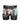 Boxer homme Polyester Noir/Marron/Gris Imprimé - Pull In