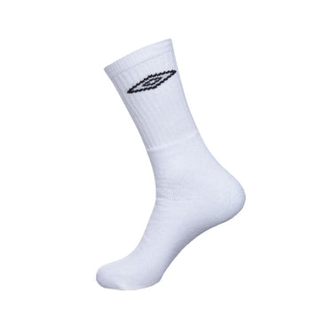 Lot de 20 Paires de Chaussettes homme Tennis Sportif Noir/Blanc Uni - Umbro