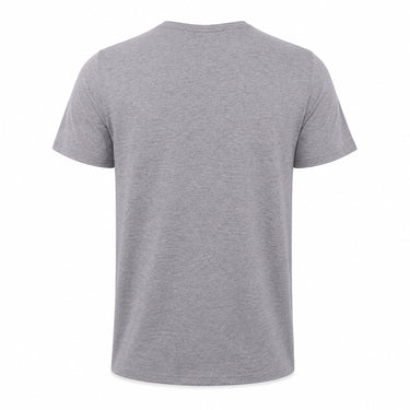 Tee Shirt Gris homme coupe Régular Col V effet Chiné Uni - Pierre Cardin