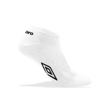Lot de 10 Paires de Chaussettes homme Socquettes Sportif Blanc/Noir Uni - Umbro