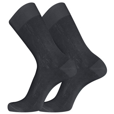Paire de Chaussettes homme Ville Mode Gris anthracite Uni - Pierrecardin