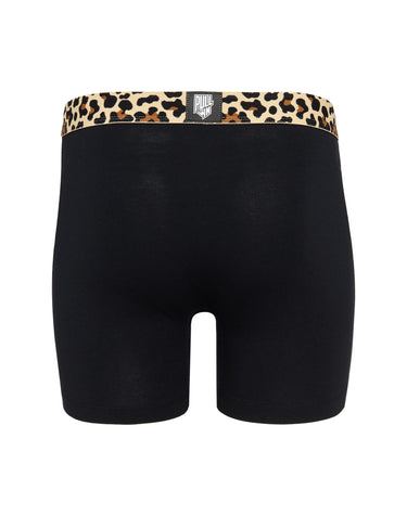 Boxer homme Coton Noir/Beige/Marron Uni - Pull In