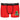 Boxer Garçon BCASS1 Rouge et Noir