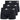 LOT DE 3 Boxer Sous-vêtements Homme ACTIVE FLEX3 Noir et Uni