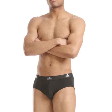 LOT DE 3 Slip Sous-vêtements Homme ACTIVE FLEX3 Noir et Uni