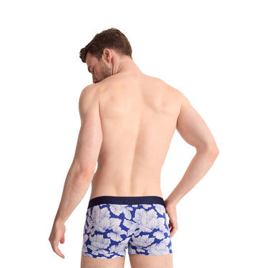 Boxer homme Coton Bleu/Blanc Imprimé - Aubade Men