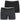 LOT DE 2 Boxer Sous-vêtements Homme TAILOR Noir et Gris