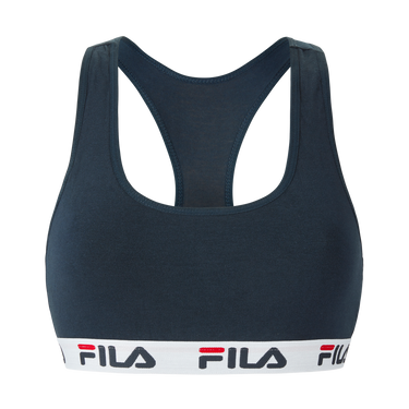 Brassiere coton femme FU6042 Bleu