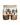Boxer homme Polyester Beige/Marron Imprimé - Pull In