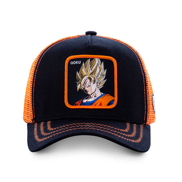 Casquette Homme GO3 Noir et Orange