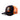 Casquette Homme GO3 Noir et Orange