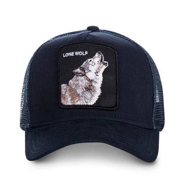 Casquette Homme LONE WOLF Noir et Gris