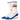 Paire de Chaussettes homme Ville Casual, Sportif Blanc cassé/Bleu/Orange Imprimé - Stance