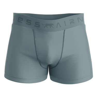 Lot de 3 Boxers homme Coton Bleu marine/Bleu pâle/Bordeaux Uni - Airness
