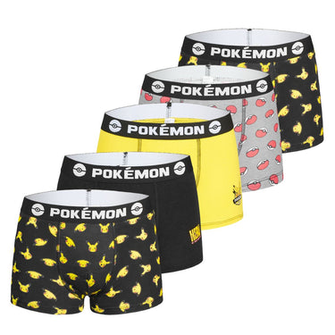 LOT DE 5 Boxer Sous-vêtements Garçon BCX5LOT Noir et Jaune