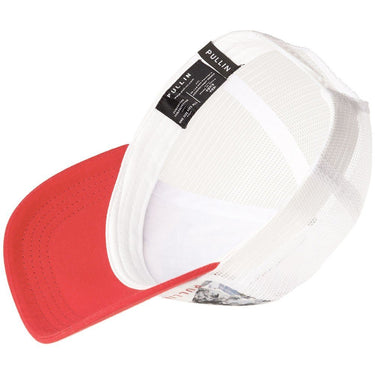 Casquette Homme BOUNDARY Blanc et Rouge