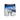 Boxer homme Polyester Bleu marine/Blanc/Rouge/Bleu Imprimé - Pull In