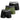 Lot de 3 Boxers homme Coton Noir/Gris foncé/Kaki Uni - Airness