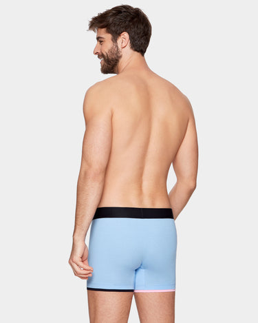 Boxer homme Coton Bleu ciel - Eden Park