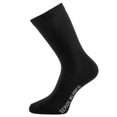 Lot de 10 Paires de Chaussettes homme Ville Casual, Mode Noir/Bleu foncé Uni - Serge Blanco