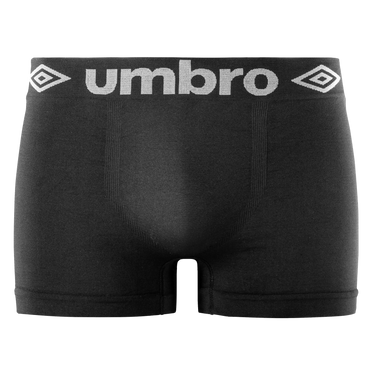 Lot de 5 Boxers homme Polyester Gris/Bleu/Rouge/Noir Uni - Umbro