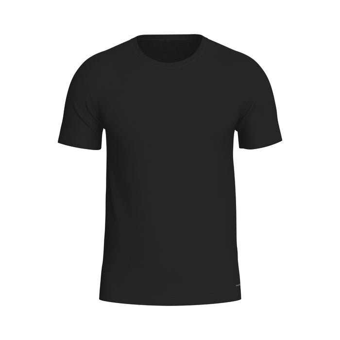 Tee Shirt Noir homme coupe Régular Col rond Uni - Impetus