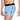 Boxer Homme LETTERS Bleu et Noir