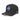 Casquette Homme LOG2 Noir et Bleu
